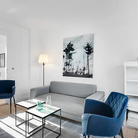 Hyggelig Two-bedroom In Osterbro Koppenhága
